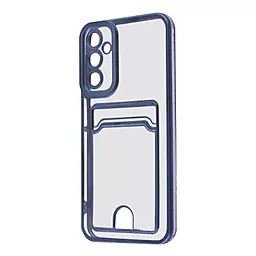 Чехол Wave Metal Pocket Case для Samsung Galaxy A55 Blue