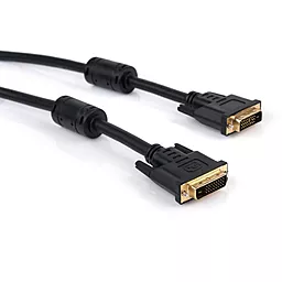 Видеокабель DVI 3м М-М 24+1 Black (DVI01-3.0) Vinga - фото Видеокабель DVI 3м М-М 24+1 Black (DVI01-3.0) Vinga