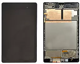 Дисплей для планшету Asus MeMO Pad 7 ME572C, ME572CL + Touchscreen with frame Black
