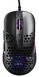 Компьютерная мышка Xtrfy M42 RGB (XG-M42-RGB-BLACK) Black - фото Компьютерная мышка Xtrfy M42 RGB (XG-M42-RGB-BLACK) Black