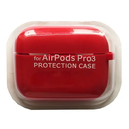 Силіконовий чохол для AirPods PRO 3/Hoco EW97 Red - фото 1