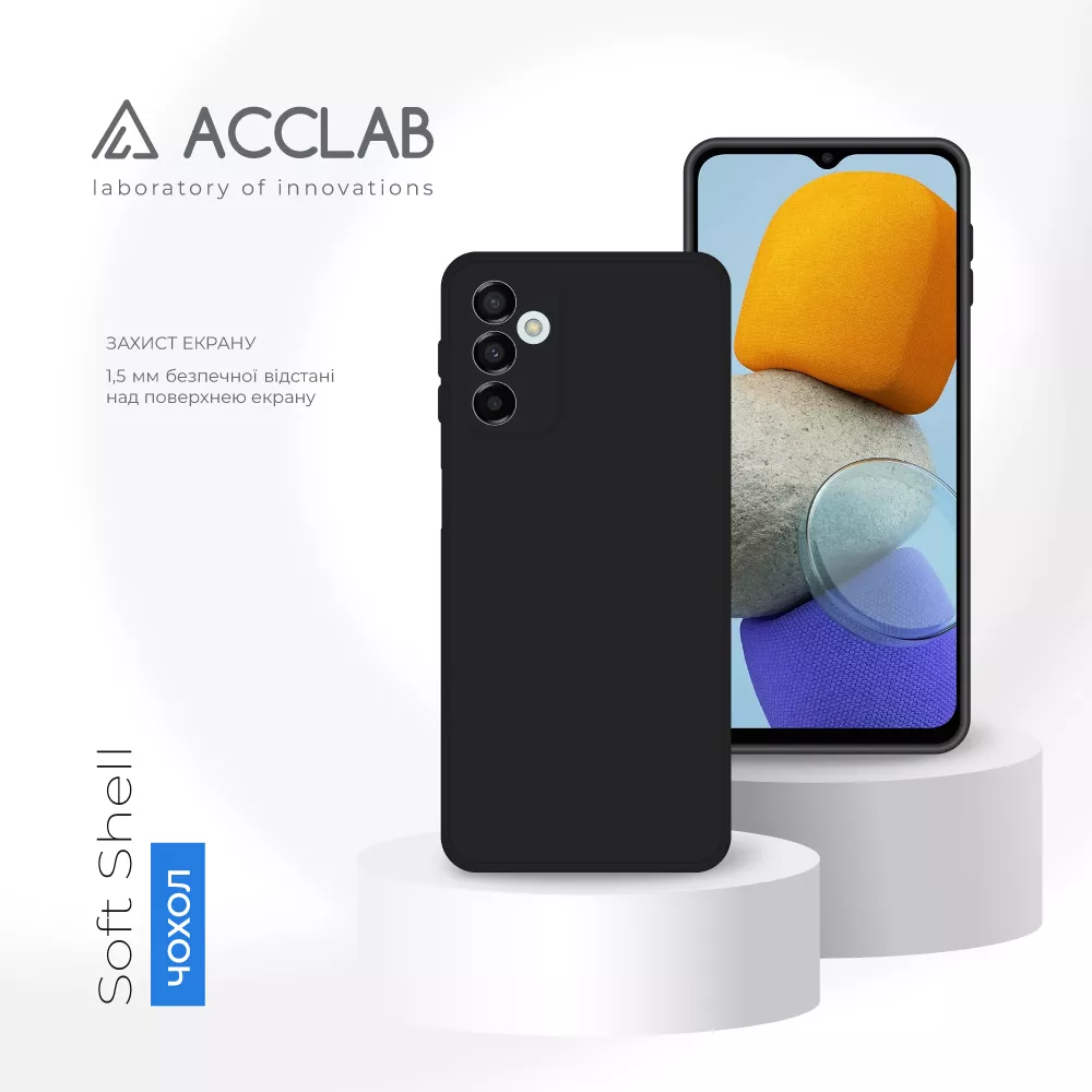 Чехол ACCLAB SoftShell для Samsung Galaxy M23 5G Black - фото 4