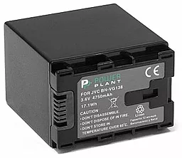 Акумулятор для відеокамери JVC BN-VG138 chip (4750 mAh) DV00DV1373 PowerPlant