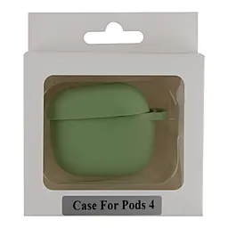 Силіконовий чохол NICHOSI для Apple Airpods 4 Mint - мініатюра 3