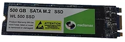 SSD Накопитель Mediamax 500 GB M.2 2280 SATA 3 (WL 500 SSD M.2_)