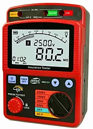 Мегаомметр Benetech GM3123 - фото Мегаомметр Benetech GM3123