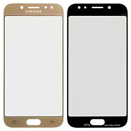 Корпусне скло дисплея Samsung Galaxy J5 J530F 2017 Gold - фото Корпусне скло дисплея Samsung Galaxy J5 J530F 2017 Gold