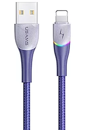 Кабель USB Usams US-SJ541 12w 2.4a 1.2m Lightning cable blue (SJ541USB02)