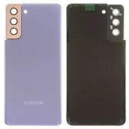 Задняя крышка корпуса Samsung Galaxy S21 Plus G996 со стеклом камеры Phantom Violet