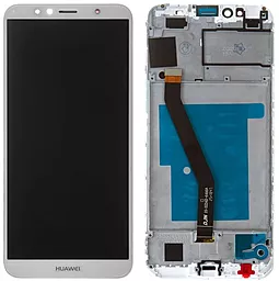 Дисплей Huawei Y6 2018, Y6 Prime 2018, Honor 7C 5.7, Honor 7A Pro з тачскріном і рамкою, White - фото Дисплей Huawei Y6 2018, Y6 Prime 2018, Honor 7C 5.7, Honor 7A Pro з тачскріном і рамкою, White