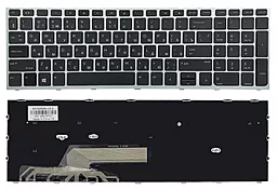 Клавіатура для ноутбуку HP ProBook 450 G5 455 G5 470 G5 чорна/сіра EU (SX162926A-US-S)