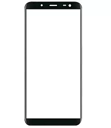Корпусне скло дисплея Samsung Galaxy J6 J600F 2018 (original) Black
