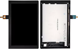 Дисплей для планшета Lenovo Yoga Tablet 3 X50 (YT3-X50M, YT3-X50F, YT3-X50L, синий шлейф) с тачскрином, оригинал, Black