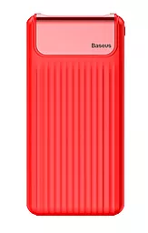 Повербанк Baseus Thin QC3.0 Digital Display 10000mAh Red (PPYZ-C09) - фото Повербанк Baseus Thin QC3.0 Digital Display 10000mAh Red (PPYZ-C09)