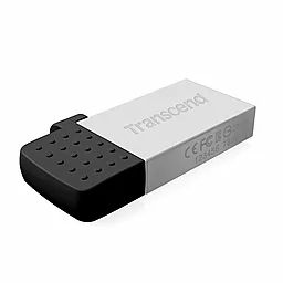 Флешка Transcend JetFlash OTG 380 32GB Silver (TS32GJF380S) - фото Флешка Transcend JetFlash OTG 380 32GB Silver (TS32GJF380S)