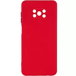 Чехол Epik TPU Square Full Camera для Xiaomi Poco X3 NFC, Poco X3 Pro Красный