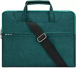 Сумка для ноутбука Epik Denim with Straps 13/14.2'' Dark Green - фото Сумка для ноутбука Epik Denim with Straps 13/14.2'' Dark Green