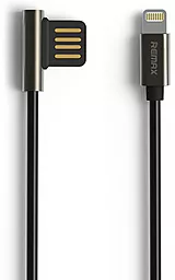 Кабель Remax Emperor USB-A - Lightning 12w 2.4a 1м cable Black (RC-054i) - фото Кабель Remax Emperor USB-A - Lightning 12w 2.4a 1м cable Black (RC-054i)