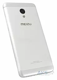 Задняя крышка корпуса Meizu M3S (Y685) со стеклом камеры Original Silver
