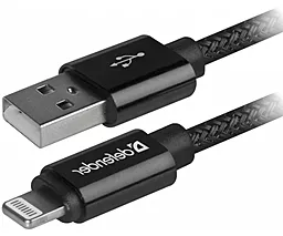 Кабель USB Defender ACH01-03T PRO Lightning Cable Black