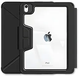 Чохол для планшету BeCover Rugged Origami Transparent для Apple iPad Air (4/5) 2020/2022 10.9" Black (714967) - фото Чохол для планшету BeCover Rugged Origami Transparent для Apple iPad Air (4/5) 2020/2022 10.9" Black (714967)