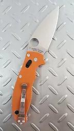 Нож Spyderco Manix 2 REX 45 Sprint Run (C101GPBORE2) Orange - миниатюра 5