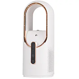 Портативный вентилятор NICHOSI F6 2in1 с увлажнителем воздуха 2200mAh White - фото Портативный вентилятор NICHOSI F6 2in1 с увлажнителем воздуха 2200mAh White