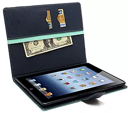 Чехол для планшета Mercury Fancy Diary Series Apple iPad mini, iPad mini 2, iPad mini 3 Turquoise / Blue (00000013846_6) - миниатюра 5