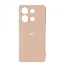 Чехол Silicone Case Full для Xiaomi Redmi Note 13 4G Pink Sand