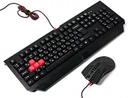 Комплект (клавиатура+мышка) A4Tech Bloody B1500 Black