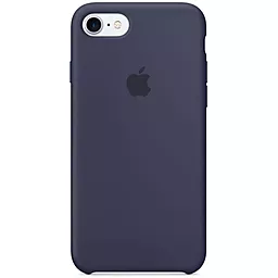 Чохол Apple Silicone Case PB для Apple iPhone 7, iPhone 8 Midnight Blue