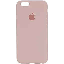 Чехол Silicone Case Full для Apple iPhone 6, iPhone 6s Pink Sand