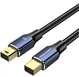 Видеокабель mini DisplayPort v1.4 8k 60hz 2m black (HCGLH) Vention - фото Видеокабель mini DisplayPort v1.4 8k 60hz 2m black (HCGLH) Vention