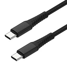 Кабель Gelius GP-UC103 Pro G-Power USB Type-C - Type-C 60w 3a 1м PD cable Black - фото Кабель Gelius GP-UC103 Pro G-Power USB Type-C - Type-C 60w 3a 1м PD cable Black