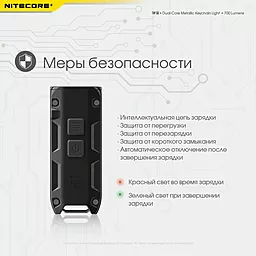 Ліхтарик Nitecore TIP SE (6-1430_gray) Сірий - мініатюра 8 Ліхтарик Nitecore TIP SE (6-1430_gray) Сірий - мініатюра 8