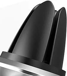 Автотримач магнітний Baseus Small Ears Series Magnetic Car Air Vent Mount Silver (SUER-A0S) - мініатюра 7