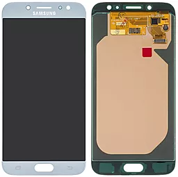 Дисплей Samsung Galaxy J7 J730 2017 с тачскрином, (OLED), Blue