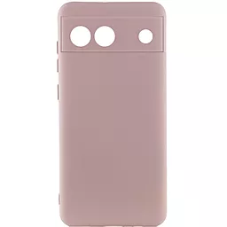 Чохол Lakshmi Silicone Cover Full Camera для Google Pixel 6a Pink Sand