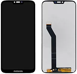 Дисплей Motorola Moto G7 Power (XT1955, XT1955-4) (154mm) з тачскріном, оригінал, Black