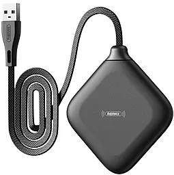 Беспроводное (индукционное) зарядное устройство Remax RP-W14 1a wireless charger Black - фото Беспроводное (индукционное) зарядное устройство Remax RP-W14 1a wireless charger Black
