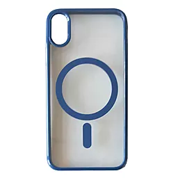 Чехол Epik Clear Color MagSafe Case Box для Apple iPhone XS Navy Blue