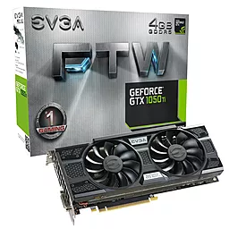 Видеокарта EVGA GeForce GTX 1050 Ti FTW Gaming ACX 3.0 (04G-P4-6258-KR)