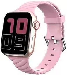 Змінний ремінець для розумного годинника Monochrome Twist для Apple Watch 38 mm, 40 mm, 41 mm Pink