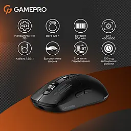 Компьютерная мышка GamePro Genesis Winner GM079 Black - миниатюра 14 Компьютерная мышка GamePro Genesis Winner GM079 Black - миниатюра 14