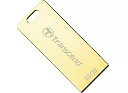 Флешка Transcend JetFlash T3S 16Gb (TS16GJFT3G) Gold - фото Флешка Transcend JetFlash T3S 16Gb (TS16GJFT3G) Gold