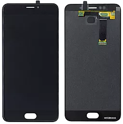 Дисплей Meizu MX6 (M685) з тачскріном, оригінал, Black