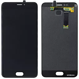 Дисплей Meizu MX6 (M685) с тачскрином, оригинал, Black - фото Дисплей Meizu MX6 (M685) с тачскрином, оригинал, Black