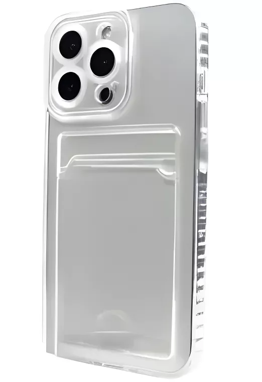 Чехол 1TOUCH CARD для Apple iPhone 14 Pro Max Transparent - фото 1