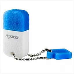 Флешка Apacer 8GB AH154 white/blue USB 3.0 (AP8GAH154U-1) - фото Флешка Apacer 8GB AH154 white/blue USB 3.0 (AP8GAH154U-1)
