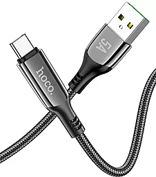 Кабель USB PD Hoco S51 Extreme 20W 5A USB Type-C Cable Black - миниатюра 2
